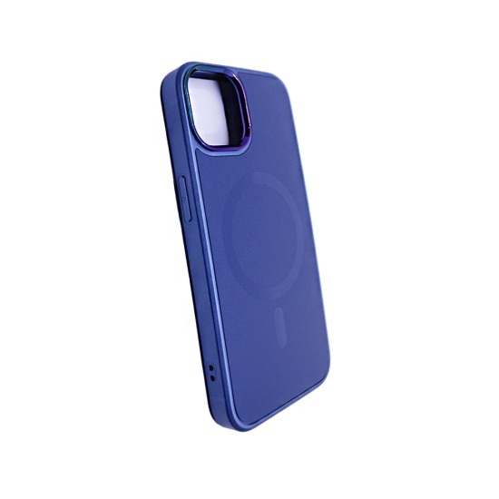 Funda Magnética para Apple iPhone 14 Azul Marino Funda Magnética para Apple iPhone 14 Azul Marino